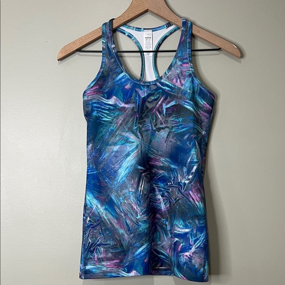 Ivivva Women's Blue and Purple Tank Top Girls 14 - Picture 1 of 7
